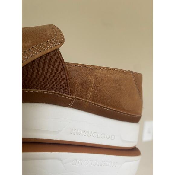 Kuru Cloud Roam Atla Women's US 8 Slipon Shoes Loafers Cognac Brown - Picture 8 of 8